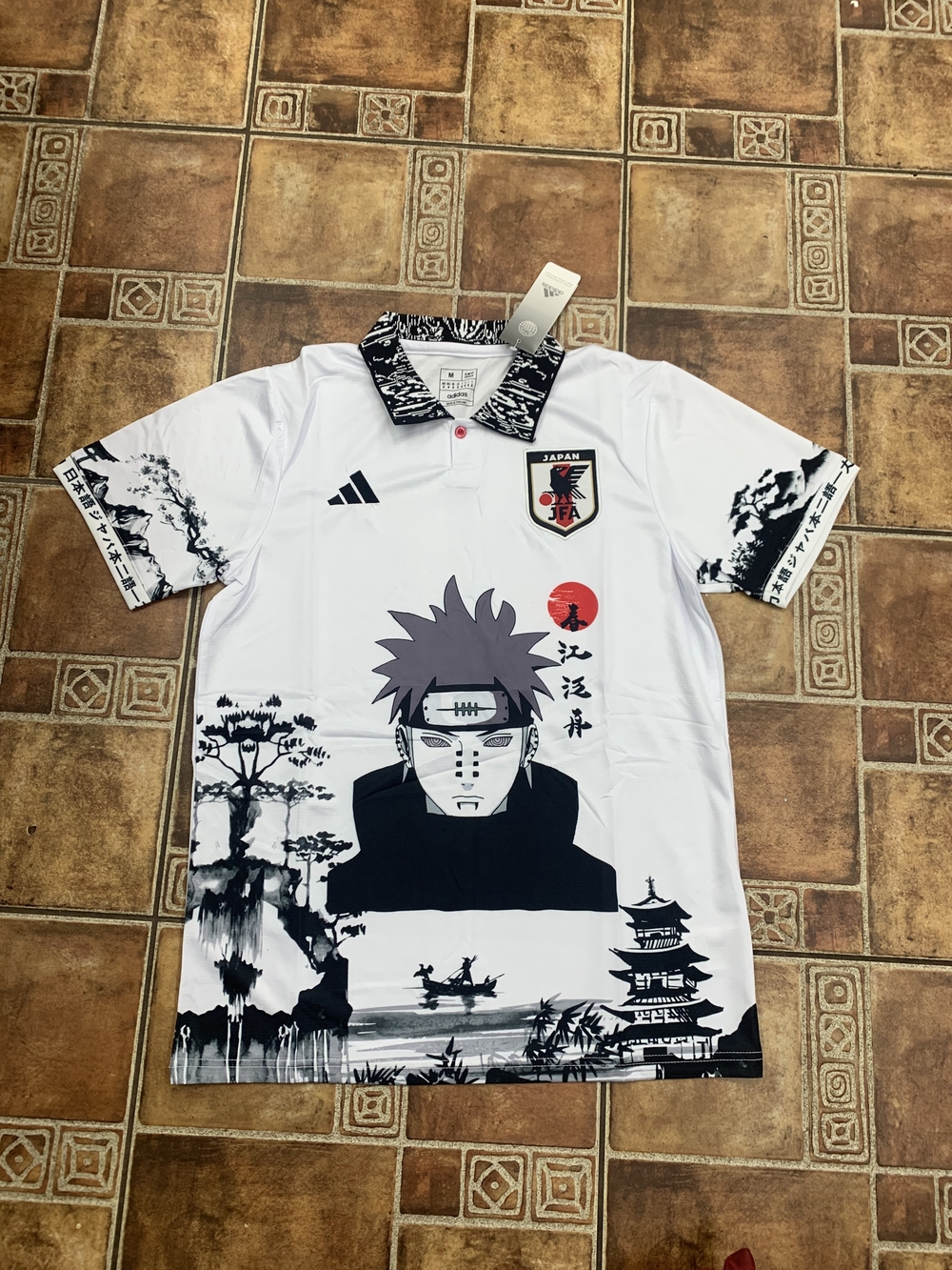 adidas Japan 2026 Naruto Custom Fan Art Jersey Size M